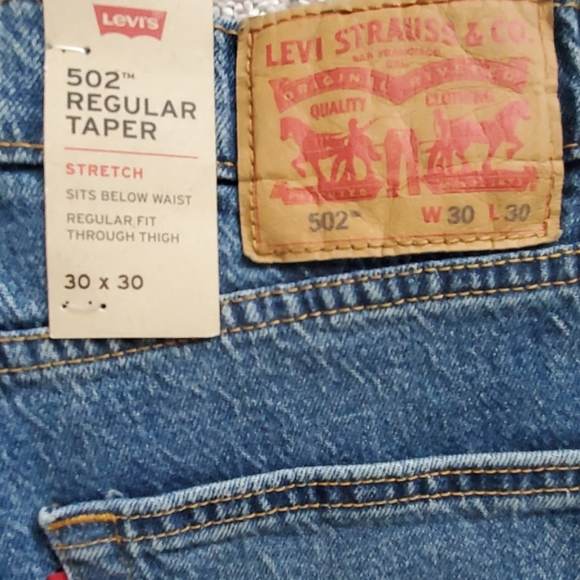 NWT MEN'S LEVIS 502 - Picture 3 of 5